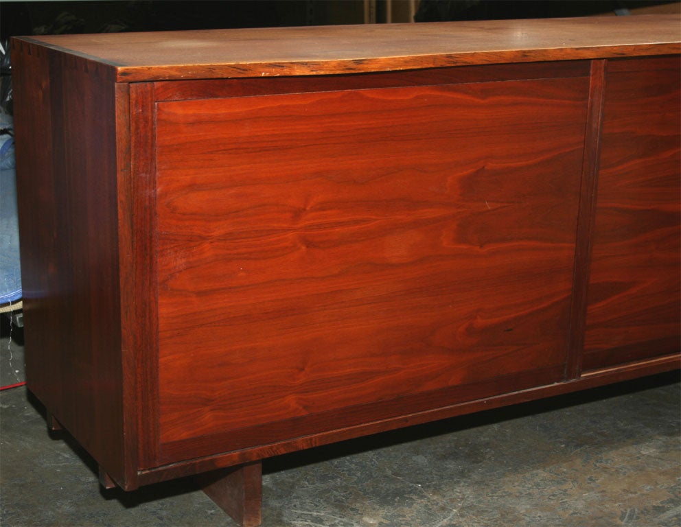 American Sliding Door Cabinet By George Nakashima For Sale