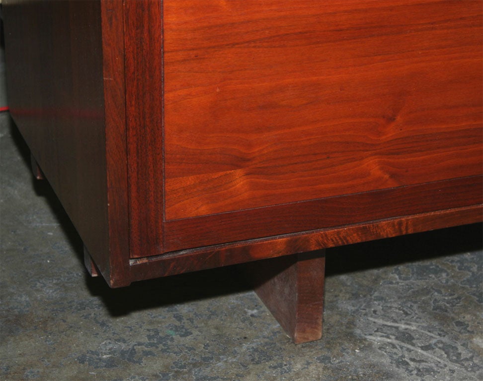20th Century Sliding Door Cabinet By George Nakashima For Sale