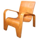 Plywood chair by Hans Pieck