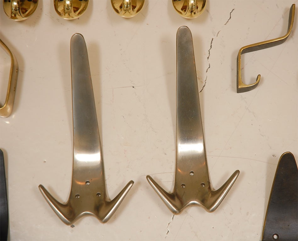 Rare Carl Aubock Coat Hooks 2