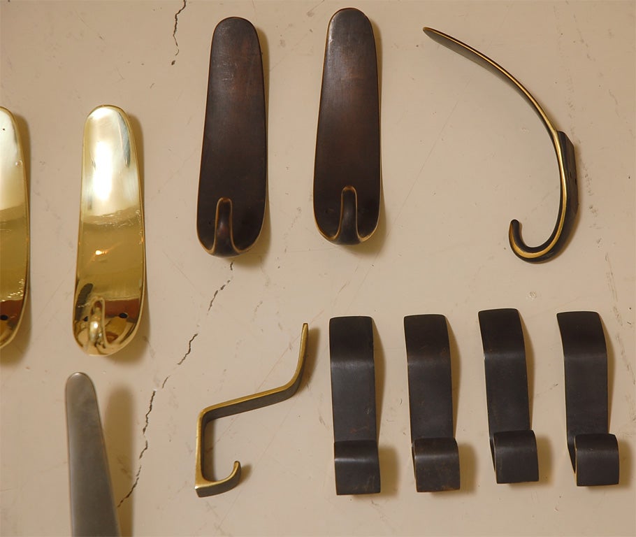 Rare Carl Aubock Coat Hooks 3
