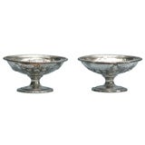 Georgian Sterling Repousse Salts/Nut Dishes