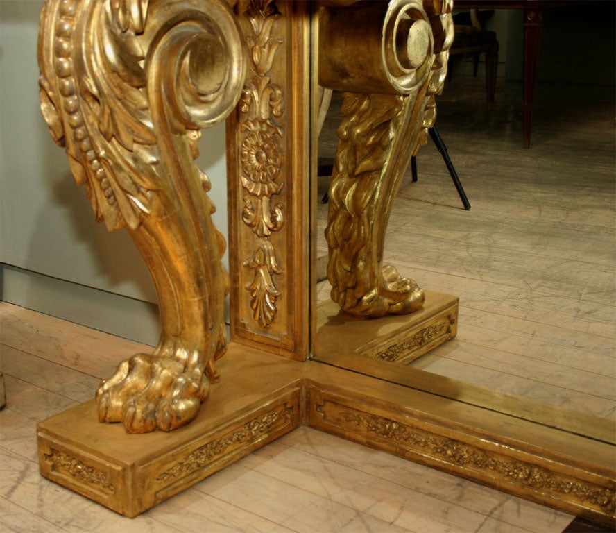 A Highly Important Regency Giltwood Pier Table 1