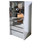 Karl Springer Stainless Steel Chest