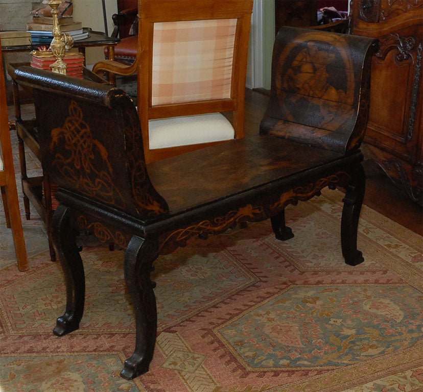 very unique piece of furniture   see details great for the end of a bed