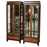 Pair of Display Cabinets by Century Furniture Co.