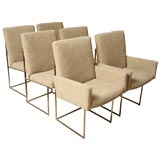 Set of 6 Milo Baughman Dining Chairs