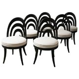 Set of 6 Harvey Probber Chairs