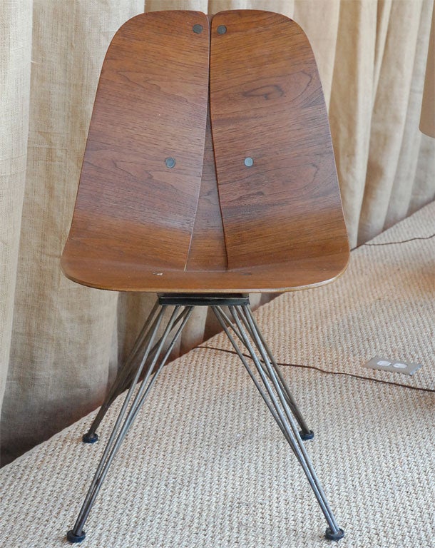 Rare set of 4 Iver Bertelson for Steelcraft chairs