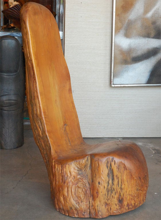 the wooden chair of ifugao is called