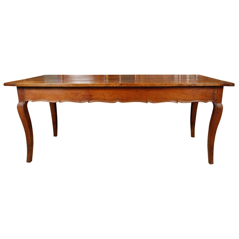 French Period Louis XV Farm Table