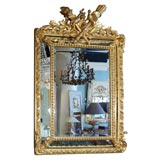 French Giltwood Pareclose Mirror