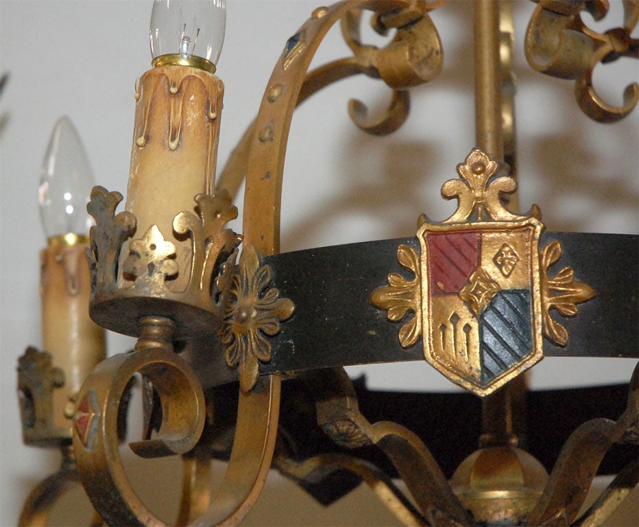 Castle and Knight Theme Chandelier 2
