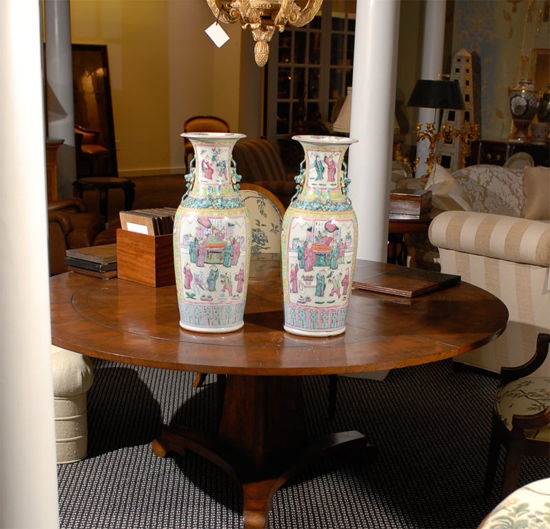 Pair of Chinese Porcelain Vases