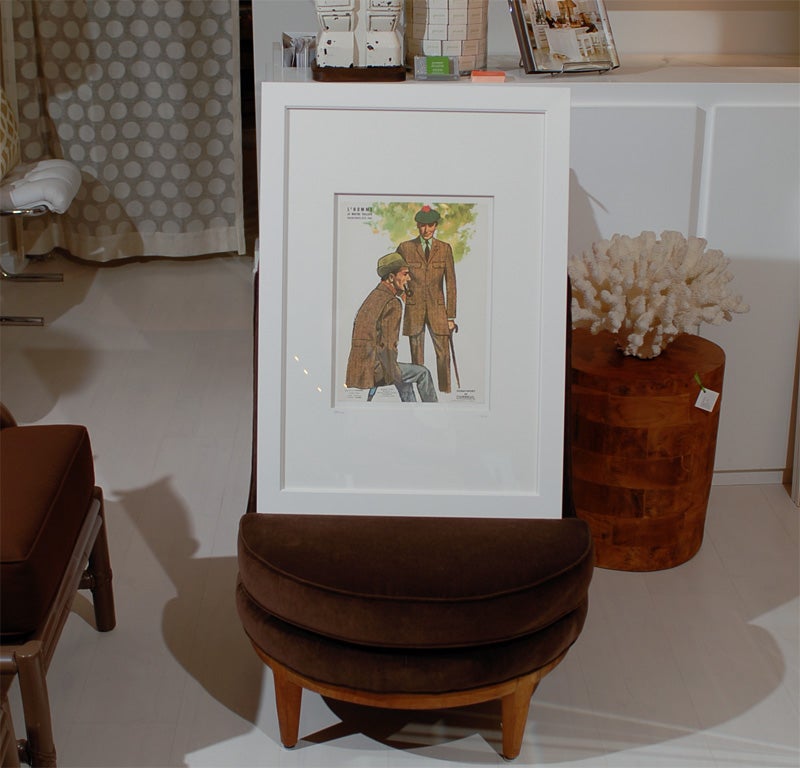 Men's Framed Fashion Print: The Blazer