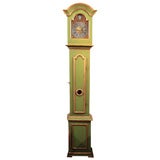 Antique Petite Danish Baroque Long Case Clock