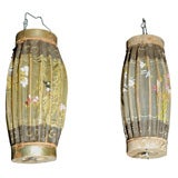 Pair of antique chinese lanterns