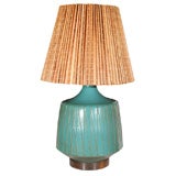 David Cressey, Pro/Artisan Linear textureon Turquoise Glaze base David Cressey, Pro/Artisan Linear textureon Turquoise Glaze base