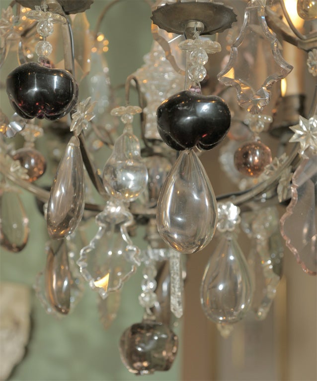 French 19th Century Gilt Bronze Chandelier 1