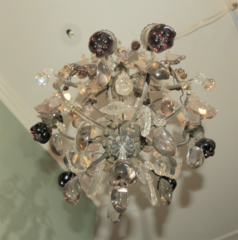 French 19th Century Gilt Bronze Chandelier 6