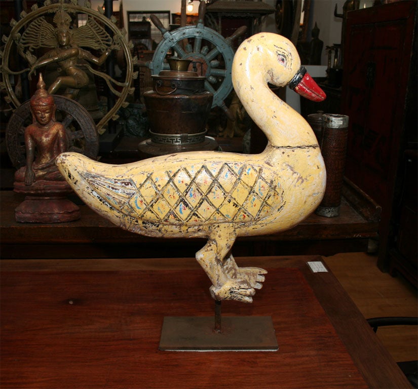Wooden Painted Carousel Ducks 3