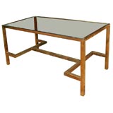 Brass table in the manner of Jansen