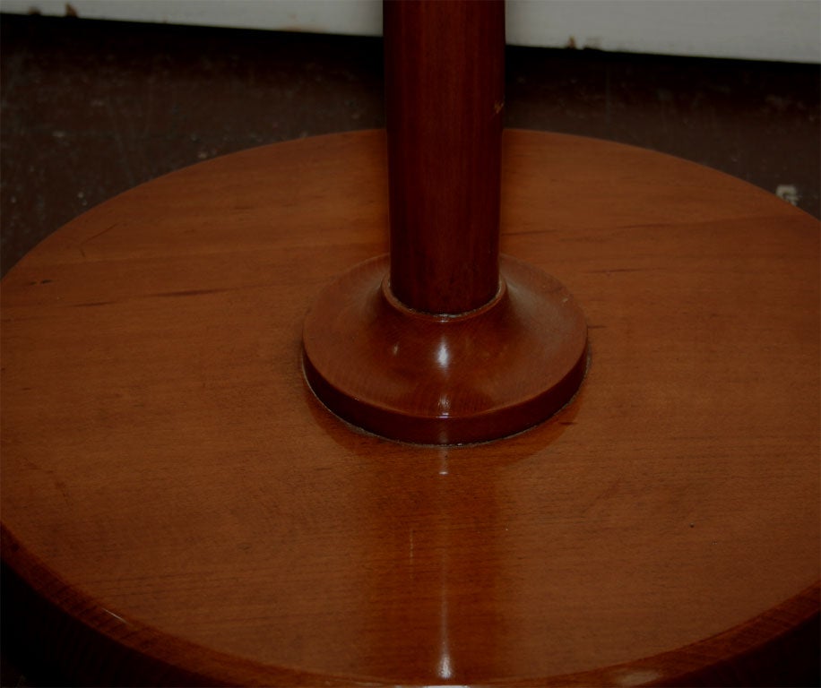 Cherry Wood Floor Lamp (No Shade) For Sale at 1stDibs