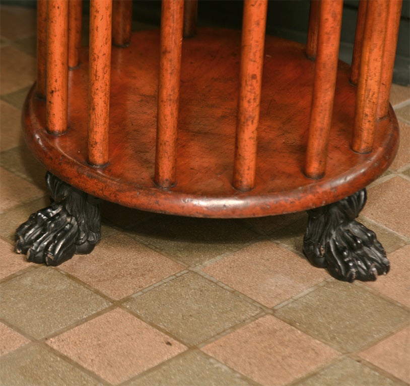 Regency Mahogany  Marble Topped Side Table 1