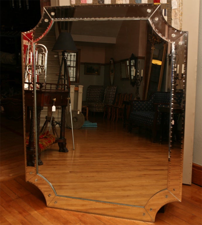 Mid Century Italian Mirror For Sale 3