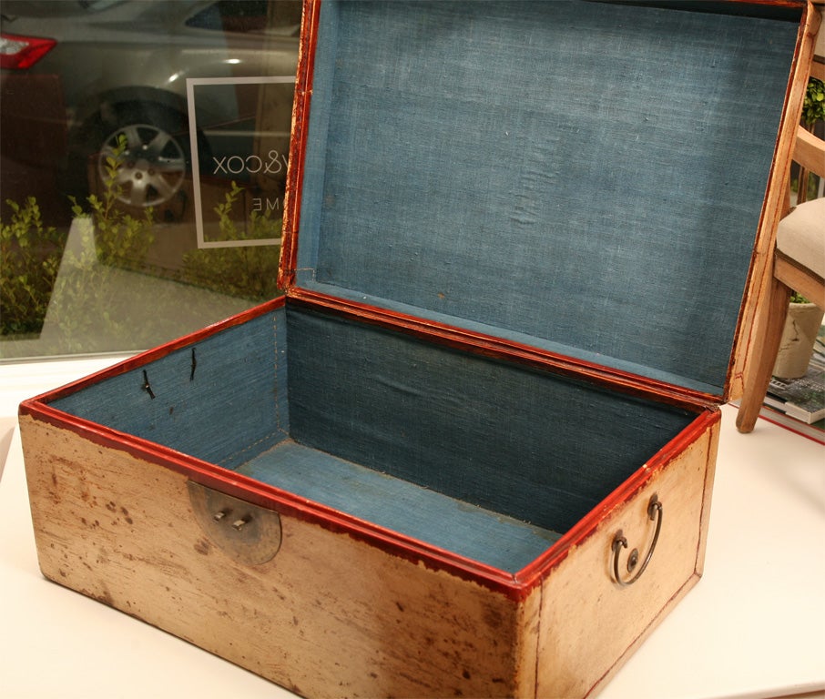 Cream Vellum Trunk 2