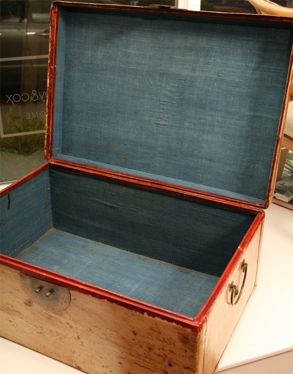 Cream Vellum Trunk 3