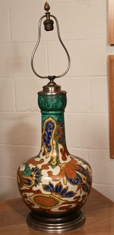 Gouda Pottery Lamp 4