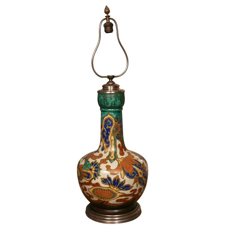 Gouda Pottery Lamp