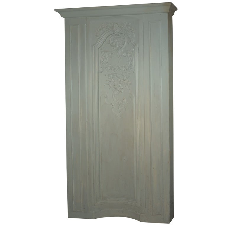 A Louis XV Boiserie Carved Alcove Center Panel