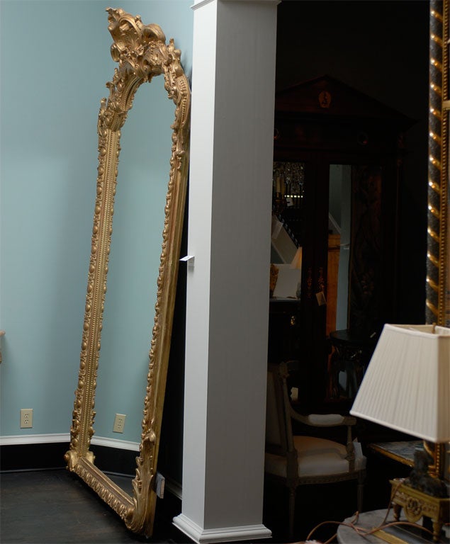 Pair of  Late18th Century Louis XIV/XV Gillded Palace Mirrors