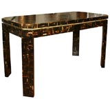 Bone inlay desk