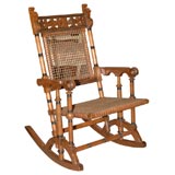 Antique Hunziger Rocking Chair