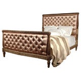 Antique 19th Century Louis XVI Style Full Size Bed