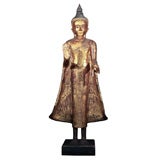 Exceptionally Large Burmese Dry Lacquer Buddha