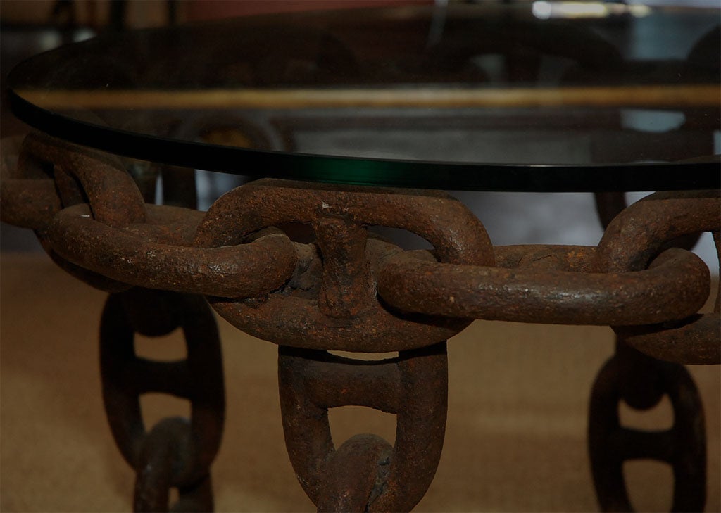 Chain link industrial table 1