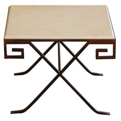 Greek Key Side Table