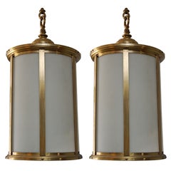 Pair of large lanterns