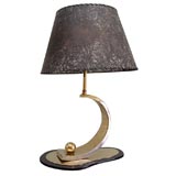 Rare and Exceptional Sculptural Table lamp by James B. Hamlin