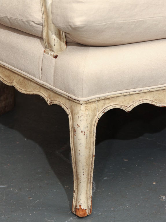 19th Century Petite French Settee In Excellent Condition In New York, NY