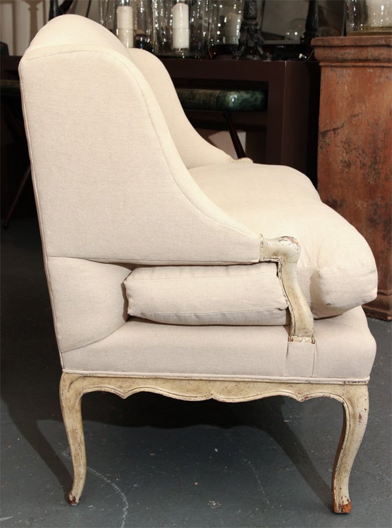 19th Century Petite French Settee 3