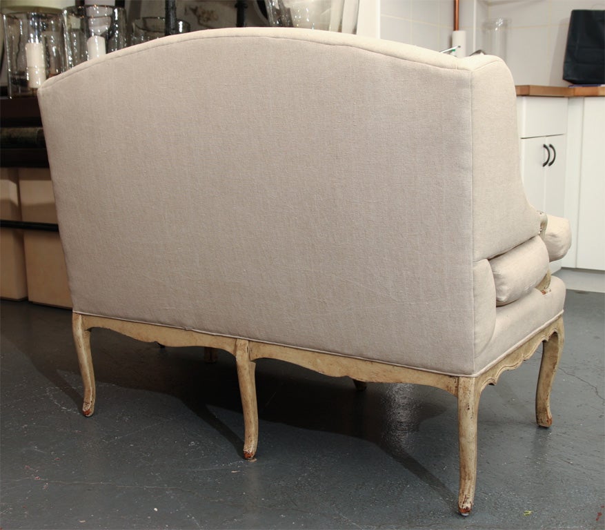 19th Century Petite French Settee 4