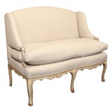 19th Century Petite French Settee