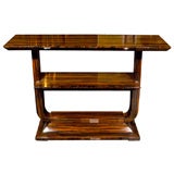 Art Deco Three Tier Book case in Rosewood