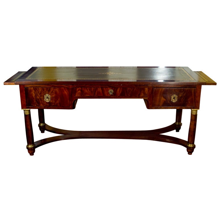 Large Second Empire Bureau Plat At 1stdibs