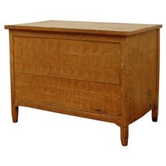 Yellow Ochre Grain Painted Blanket Chest